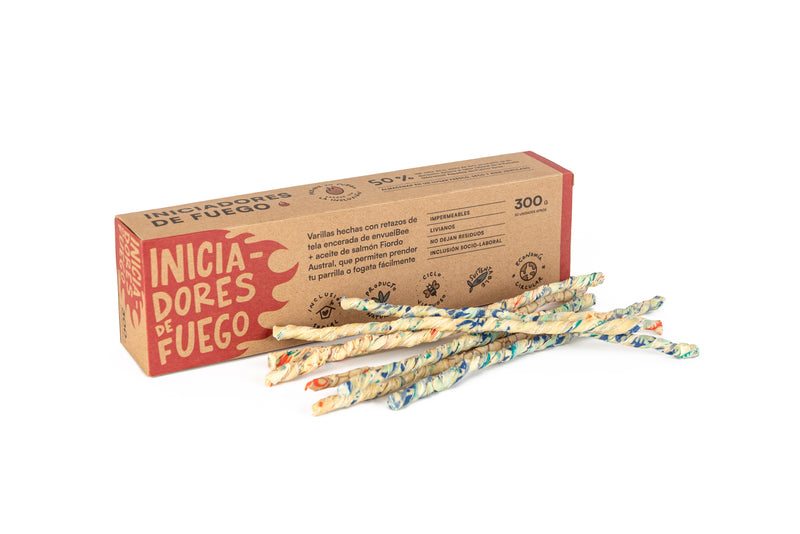 CHICHE<br/>Iniciadores de fuego para parrillas, estufas y fogatas.