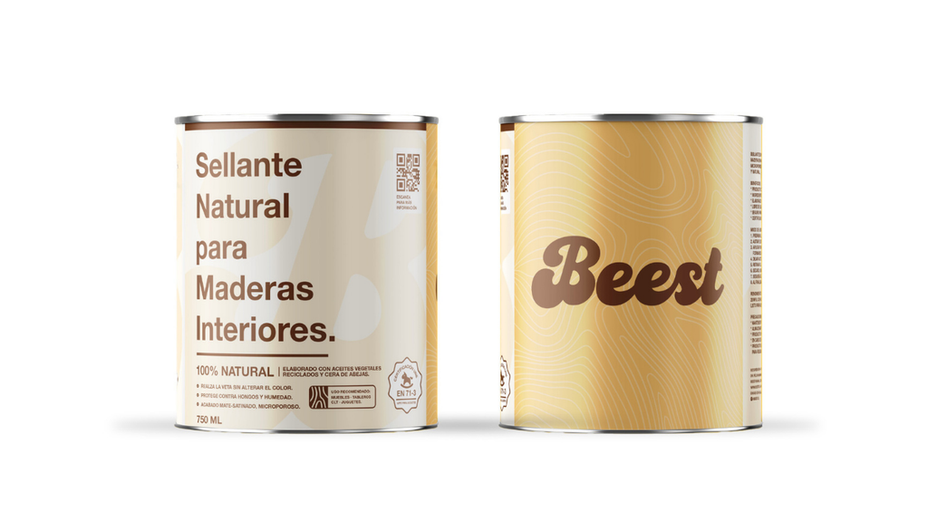 BEEST<br/>Sellante natural para maderas de interior<br/>450ml